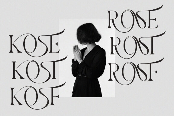 Rosbean An Elegant Modern Serif