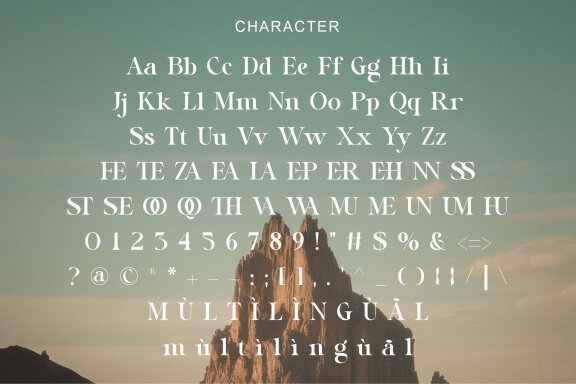 Laver Losster Minimal Luxury Serif Font