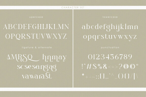 Sivana Modern Serif Font