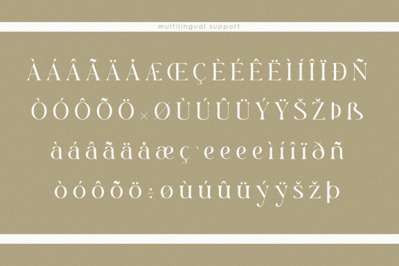 Sivana Modern Serif Font