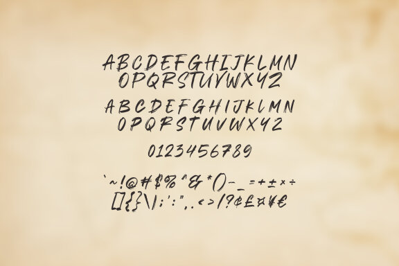 Kabur FREE Brush Font