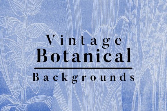 Vintage Botanical Backgrounds