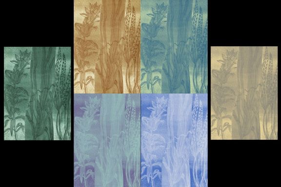 Vintage Botanical Backgrounds