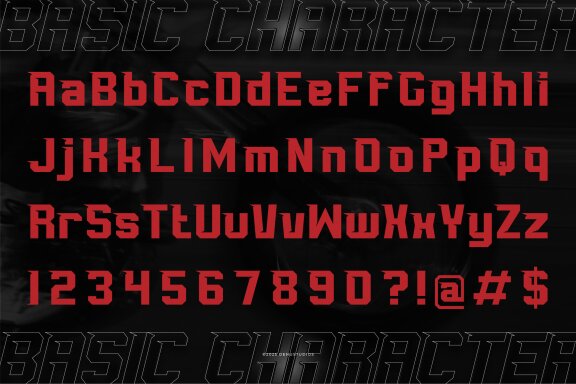 Karbu Speed | Bold Racing Font