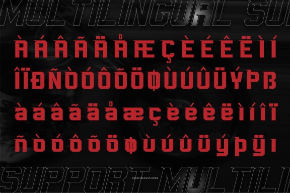 Karbu Speed | Bold Racing Font