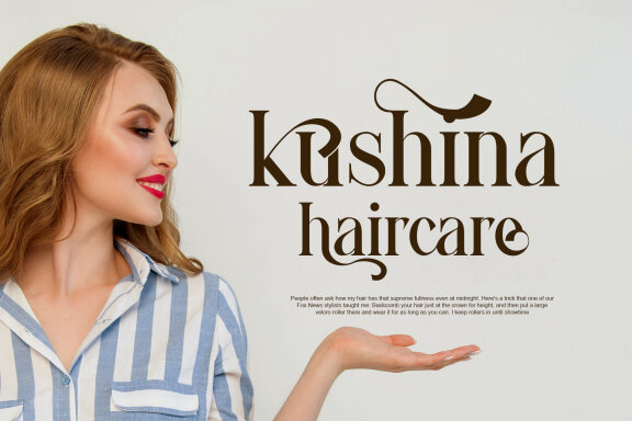 Gimbo Ligature Serif Typeface