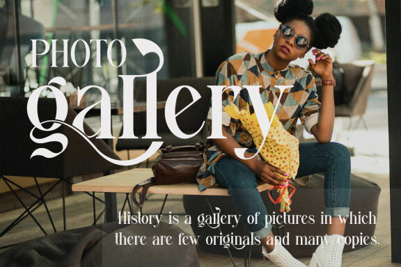 Gimbo Ligature Serif Typeface