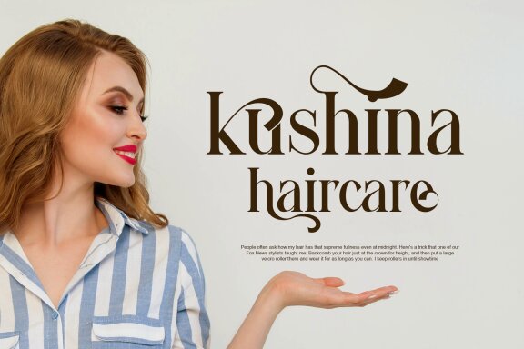 Gimbo Ligature Serif Typeface
