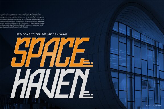 Dlar Sky | Tech Condensed Font