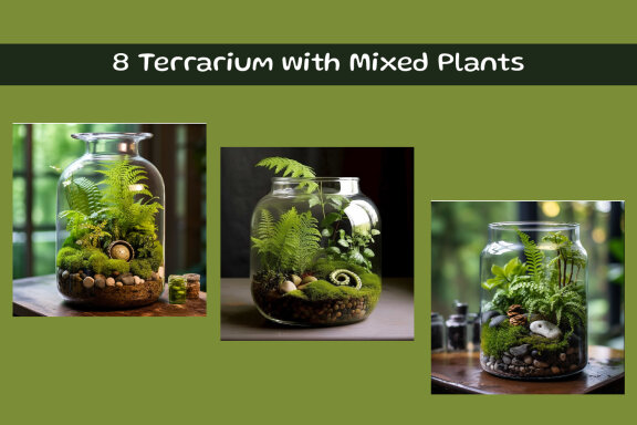 Terrarium with Mixed Plants