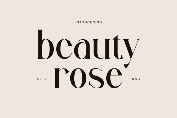 Jangor ligature serif typeface