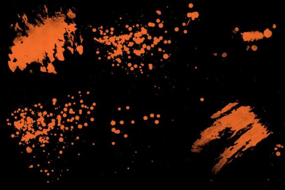 Splatter Stamp Photoshop Brushes Vol. 2