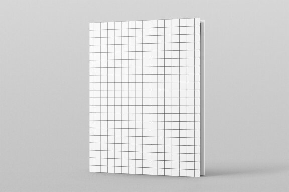 Binder Folder US Size Mockup - Standing View