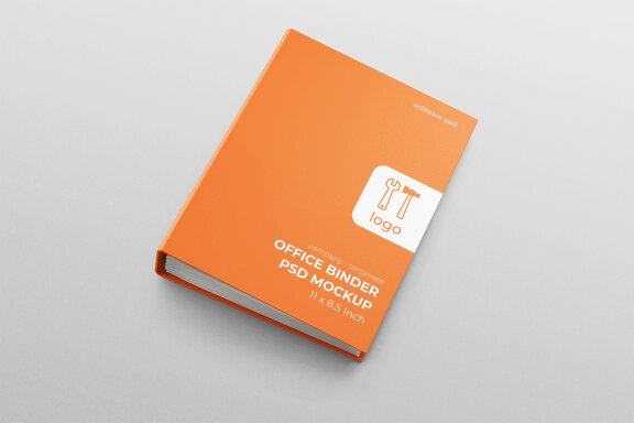 Binder Folder US Size - Resting View