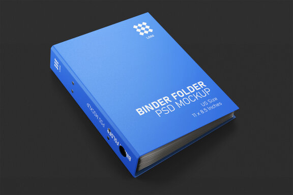 Binder Folder US Size - Resting View