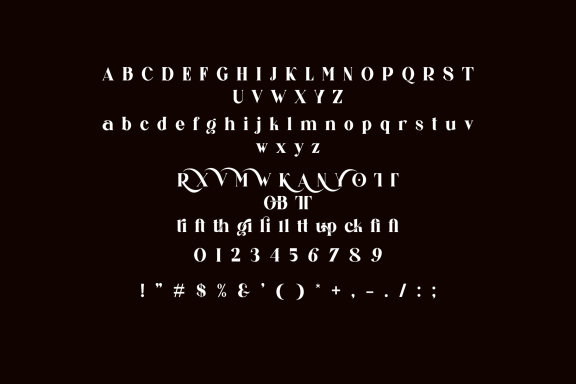 IKOMU UNnique Serif Typeface