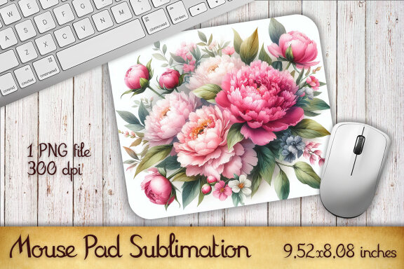 Pions Mouse Pad Sublimation