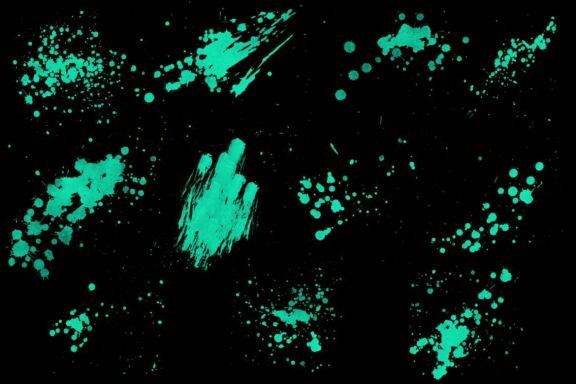 Splatter Stamp Photoshop Brushes Vol. 5