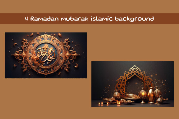 Ramadan mubarak islamic background