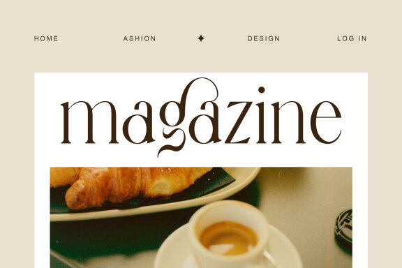 sagur unique ligature serif typeface