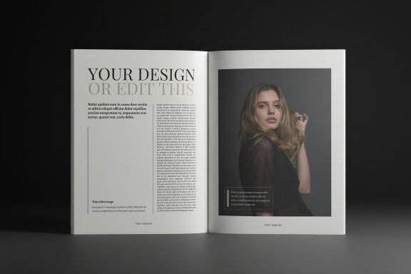 Elegant Stand Magazine Mockups