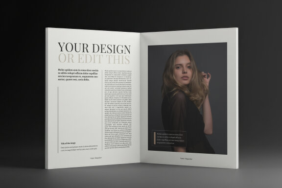 Elegant Stand Magazine Mockups