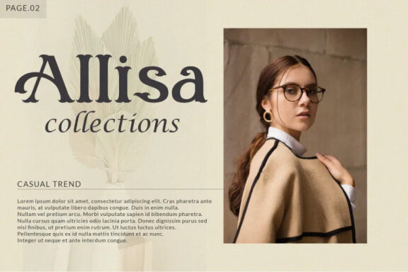 Nalitha Modern Serif Typeface