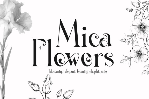 Thefang ligature serif typeface