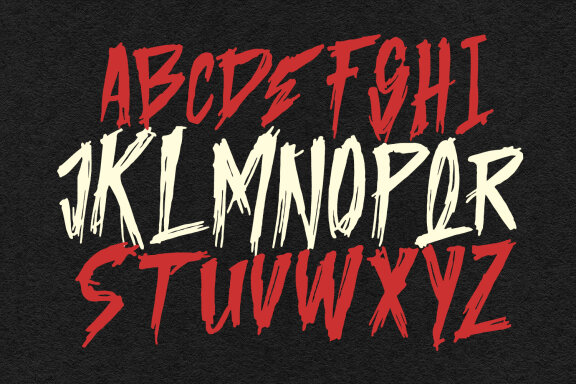 Reven Andels Brush Font