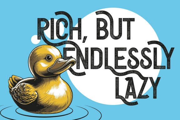Rich And Lazy Punk Font