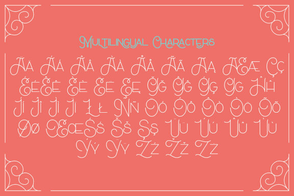 Party Time Modern Ligature Font