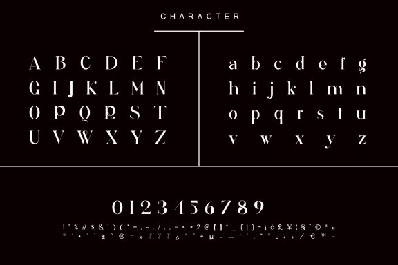 Giarol Serif Type Face