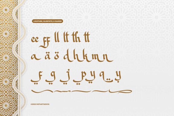 Khazana | Islamic Style Font