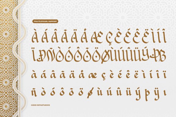 Khazana | Islamic Style Font