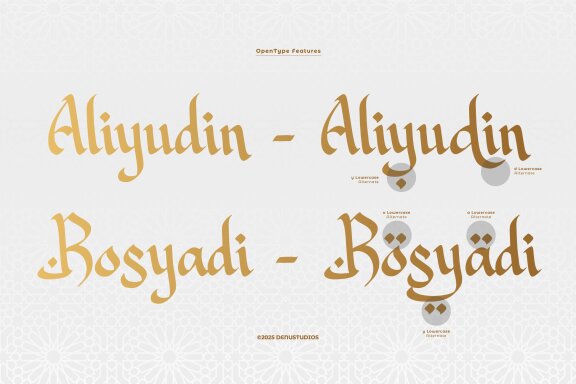 Khazana | Islamic Style Font