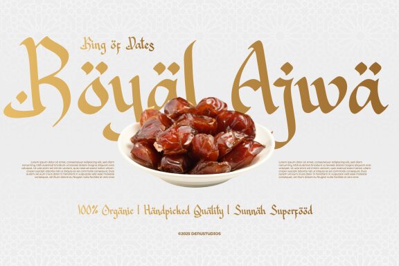 Khazana | Islamic Style Font
