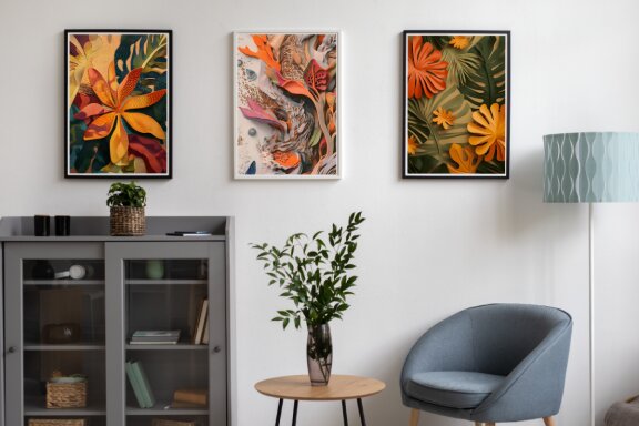 Tropical Maximalist Wall Art Poster Bundle