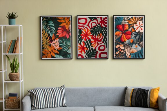 Tropical Maximalist Wall Art Poster Bundle
