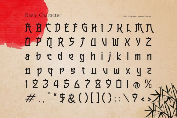 Nettore | Japanese Typeface