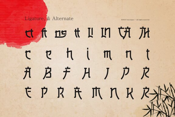 Nettore | Japanese Typeface