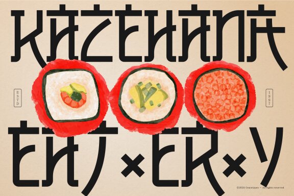 Nettore | Japanese Typeface
