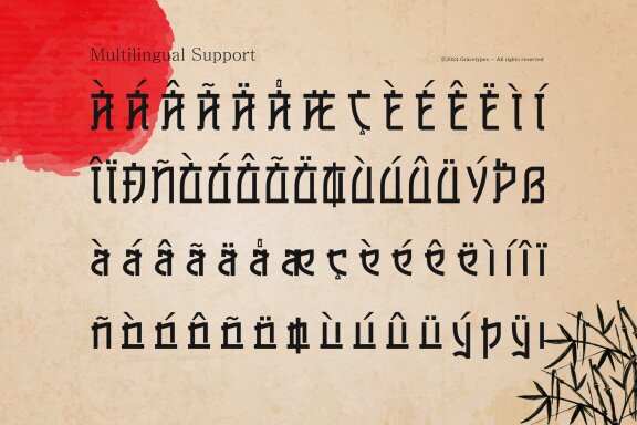 Nettore | Japanese Typeface