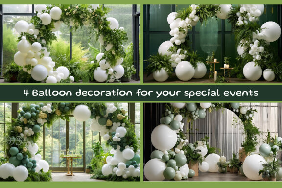 Balloon decoration for your special events