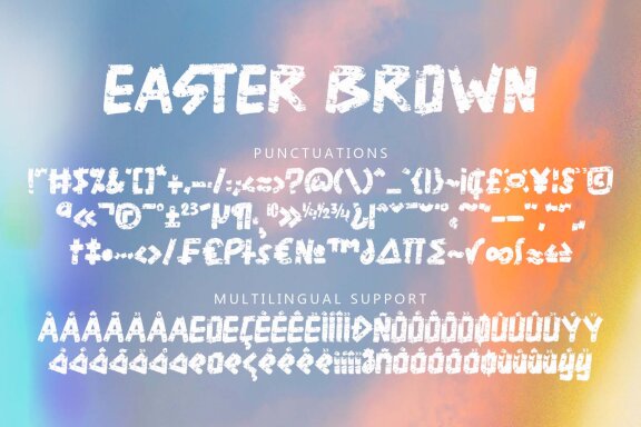 Easter Brown FREE Font