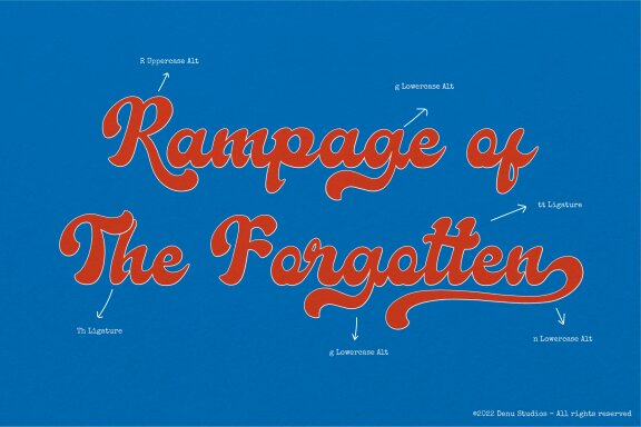 Karstelo | Retro Bold Font