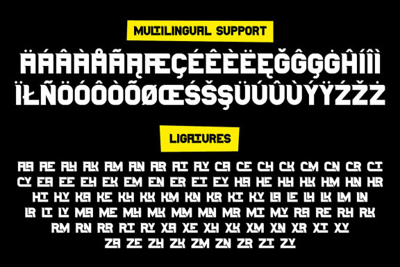 Urban Plaza Display Font