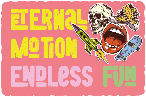 Youth Energy Label Font