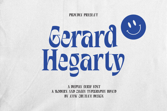 Gerard Hegarty Retro Serif
