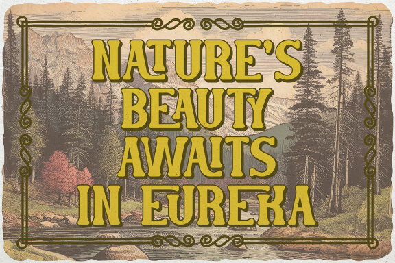 Eureka Springs Vintage Label Font
