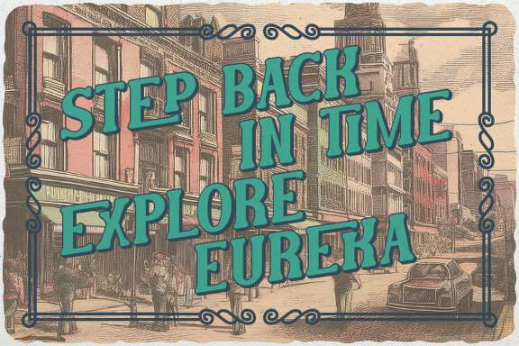 Eureka Springs Vintage Label Font